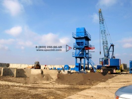 Мобильный асфальтный завод YLB 1000